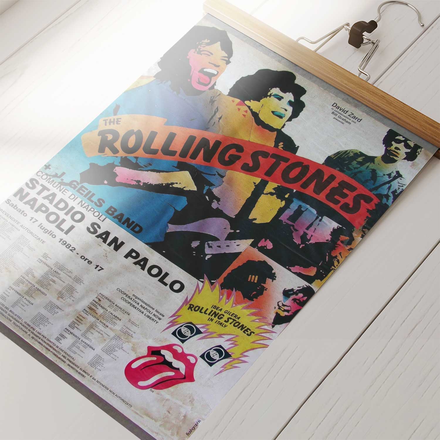 The Rolling Stones 1982 European Tour Posters - Extra-Licks™